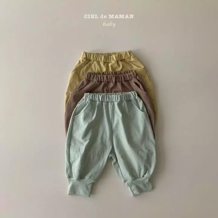 Ciel De Maman - Korean Baby Fashion - #babywear - Monddag Jogger Pants
