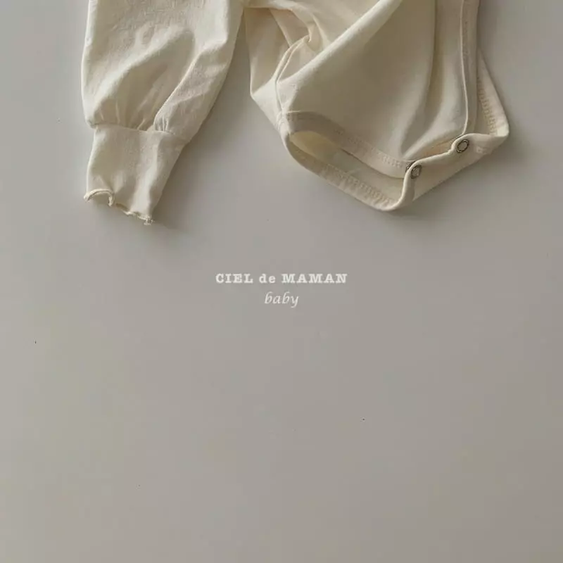 Ciel De Maman - Korean Baby Fashion - #onlinebabyshop - Spring Shirring Bodysuit - 8
