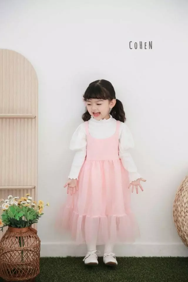 Cohen - Korean Children Fashion - #kidsshorts - Cancan One-piece - 2