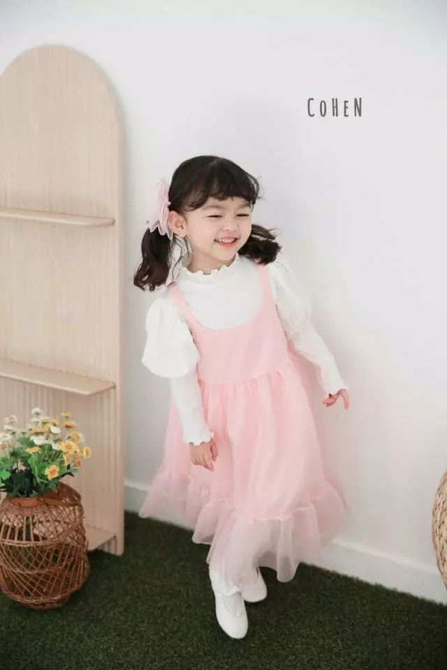 Cohen - Korean Children Fashion - #kidsstore - Cancan One-piece - 4