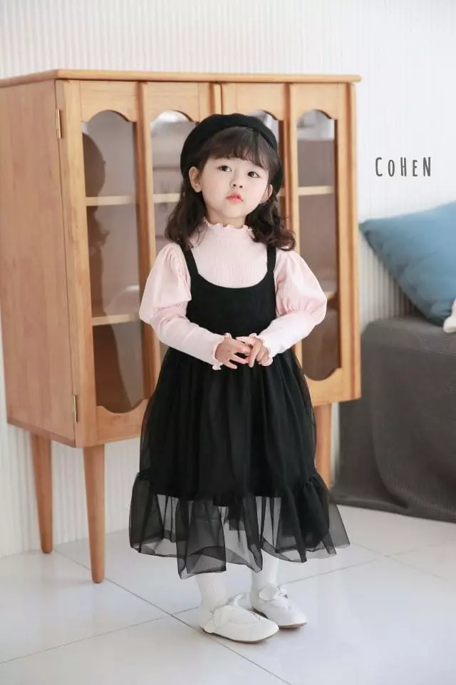 Cohen - Korean Children Fashion - #stylishchildhood - Cancan One-piece - 12