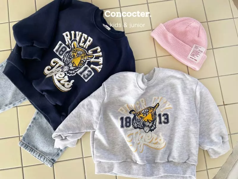 Concocter - Korean Children Fashion - #Kfashion4kids - Tiger Swearshirt - 12