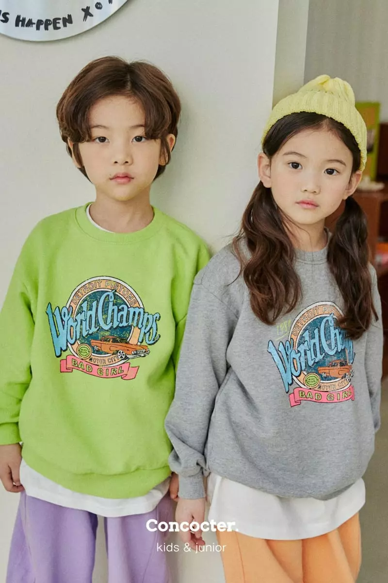 Concocter - Korean Children Fashion - #Kfashion4kids - Vintage Car Sweatshirt - 9