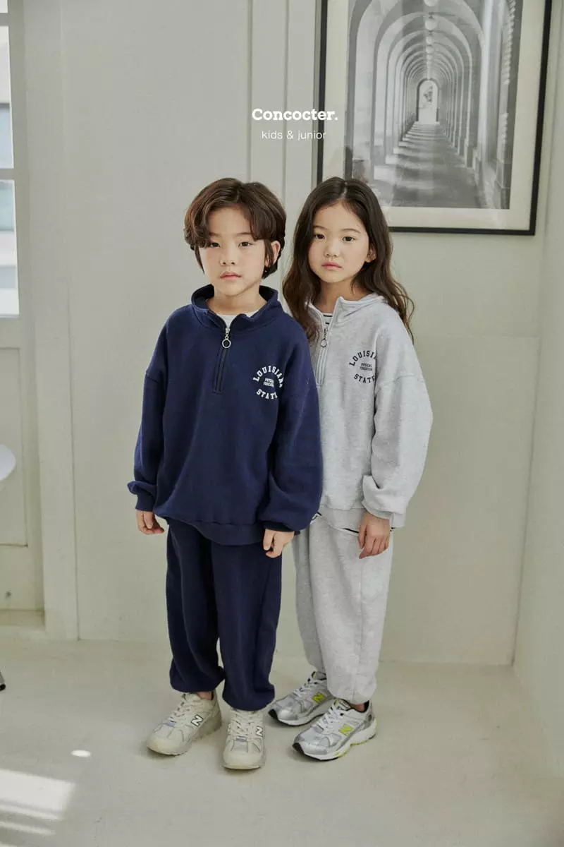 Concocter - Korean Children Fashion - #Kfashion4kids - Louie Anorak Top Bottom Set - 12