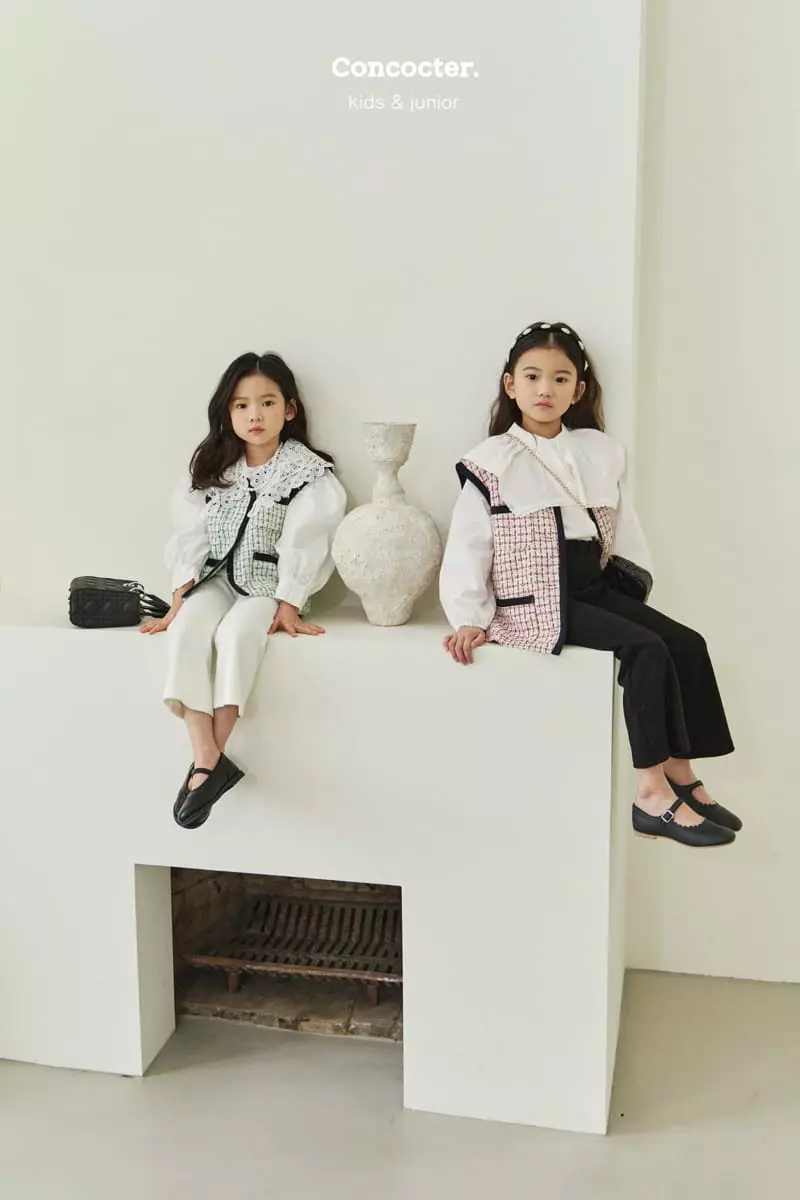 Concocter - Korean Children Fashion - #Kfashion4kids - Twid Boxy Vest - 2