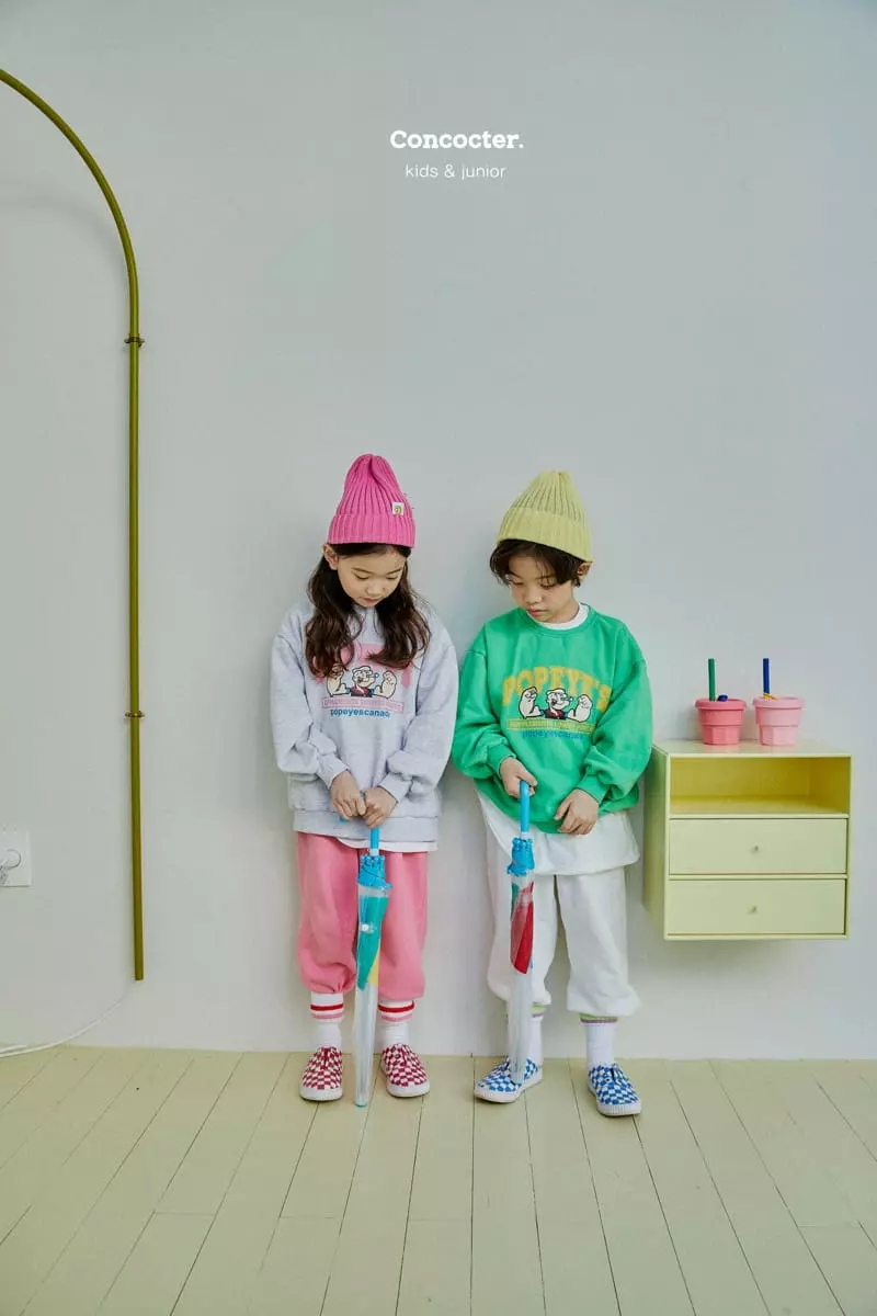 Concocter - Korean Children Fashion - #childofig - Bbobbai Top Bottom Set - 7