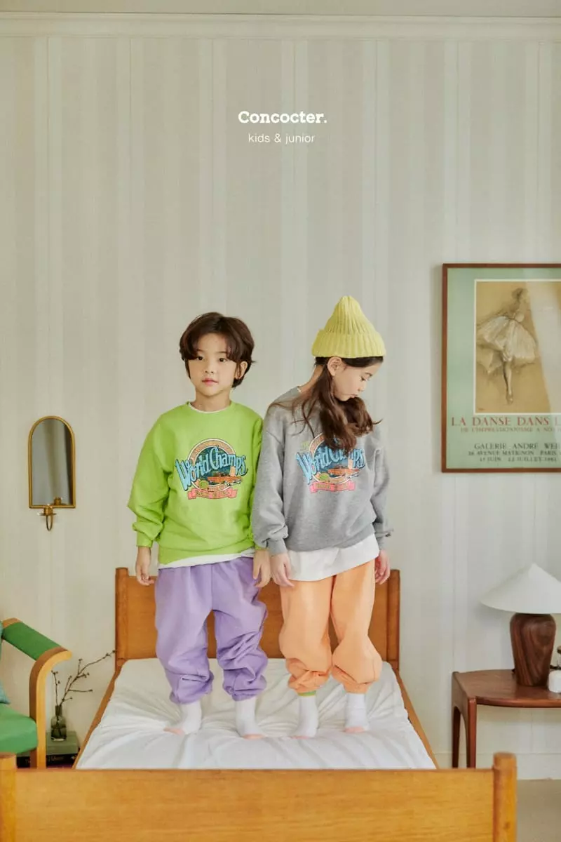 Concocter - Korean Children Fashion - #childofig - Vintage Car Sweatshirt