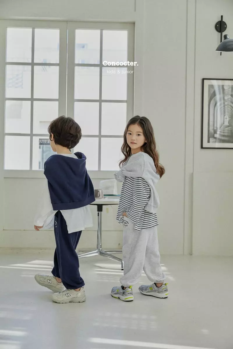 Concocter - Korean Children Fashion - #prettylittlegirls - 1+1 Layered Slit Tee - 4