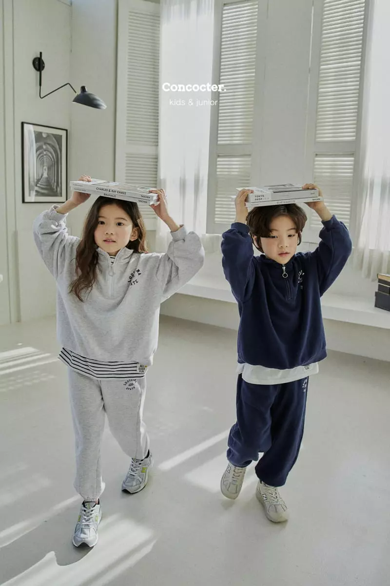 Concocter - Korean Children Fashion - #childofig - Louie Anorak Top Bottom Set - 3