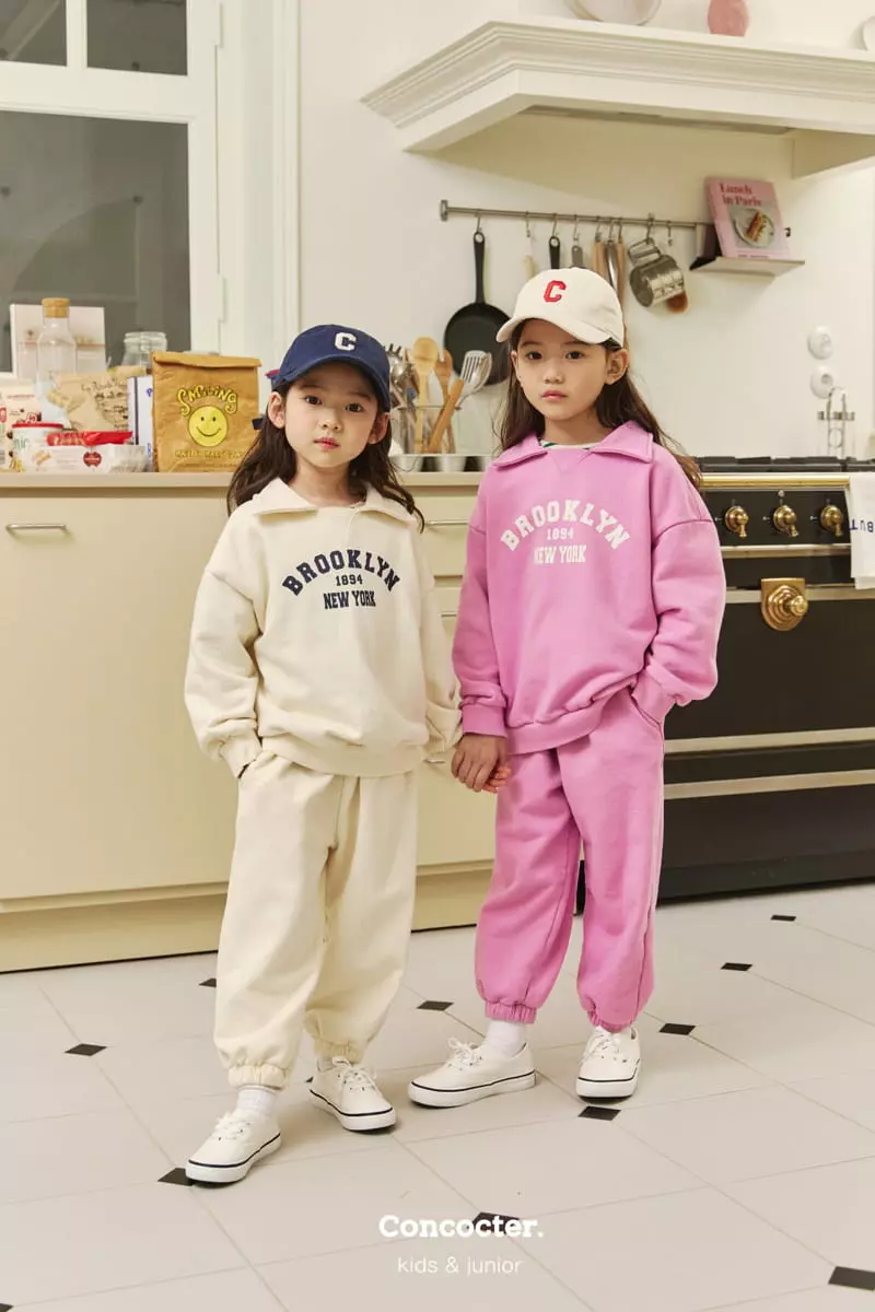 Concocter - Korean Children Fashion - #stylishchildhood - Brooklyn Top Bottom Set - 4