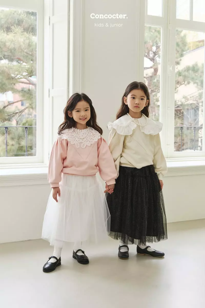 Concocter - Korean Children Fashion - #childofig - Pretty Slit Puff Sweatshirt - 6
