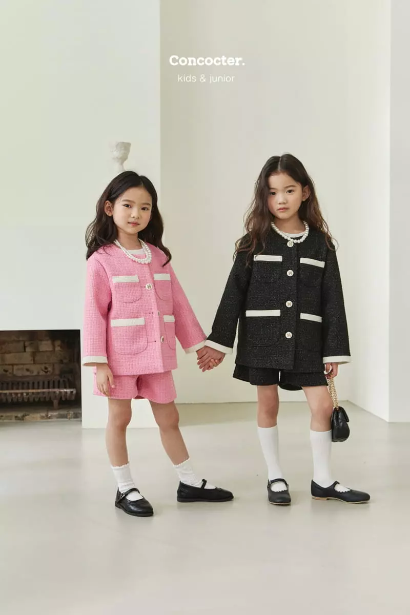 Concocter - Korean Children Fashion - #childofig - Coco Twid Pants - 5