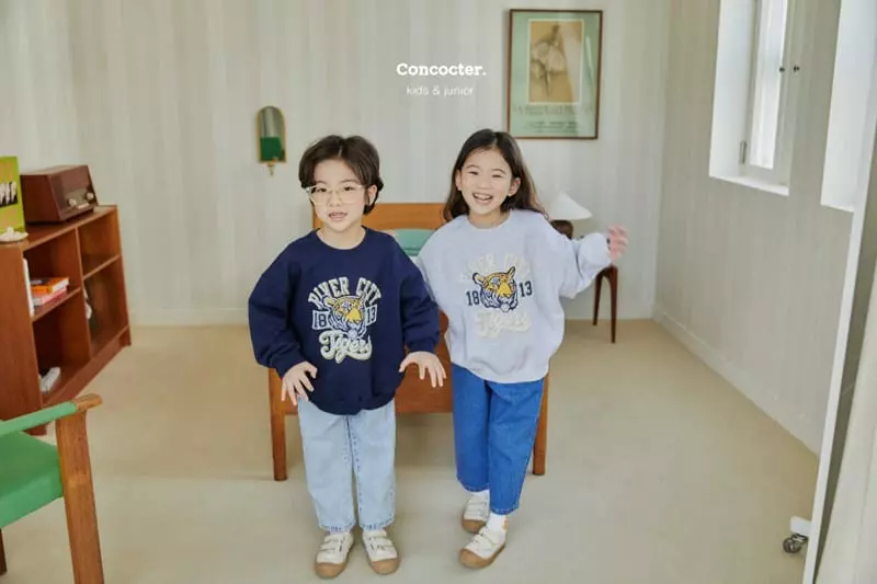 Concocter - Korean Children Fashion - #childrensboutique - Tiger Swearshirt - 5