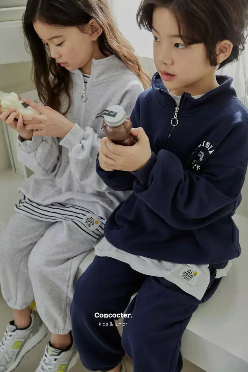 Concocter - Korean Children Fashion - #childrensboutique - Louie Anorak Top Bottom Set - 5