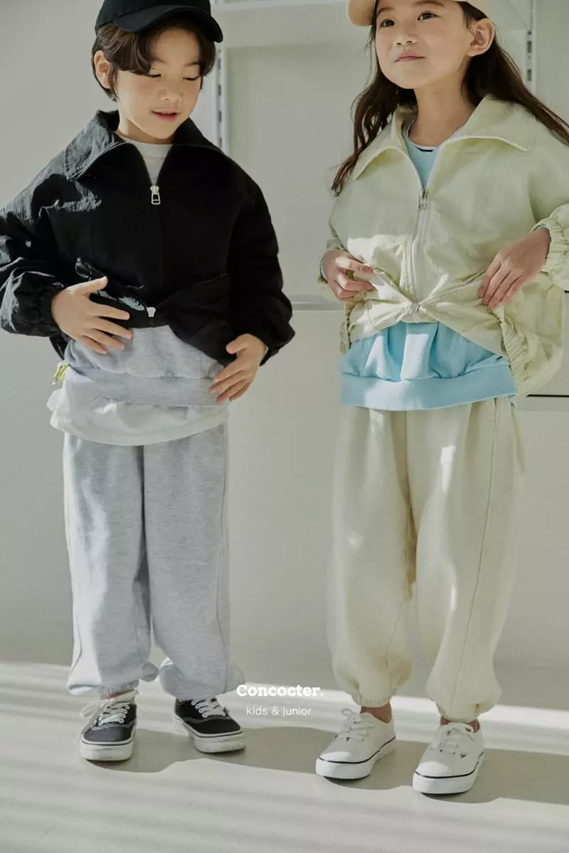 Concocter - Korean Children Fashion - #designkidswear - Line Jogger Pants - 3