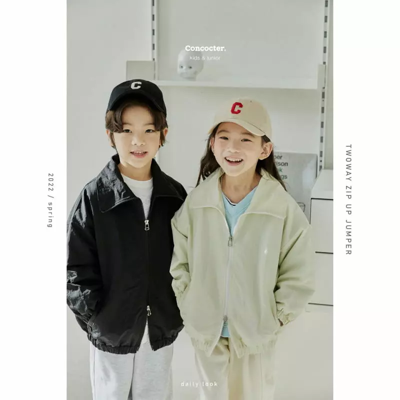 Concocter - Korean Children Fashion - #designkidswear - Two Ways Wind Breaker