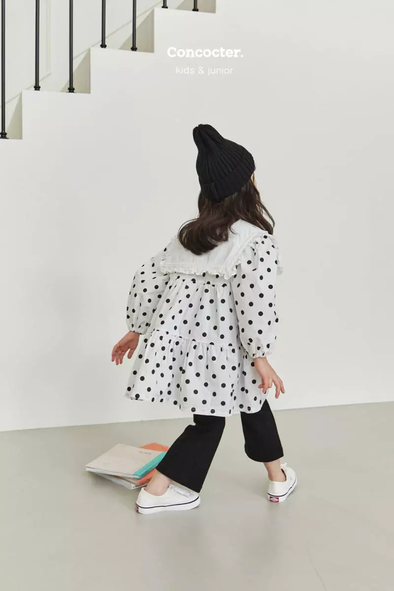 Concocter - Korean Children Fashion - #designkidswear - Span Sticky Bootscut Pants - 3
