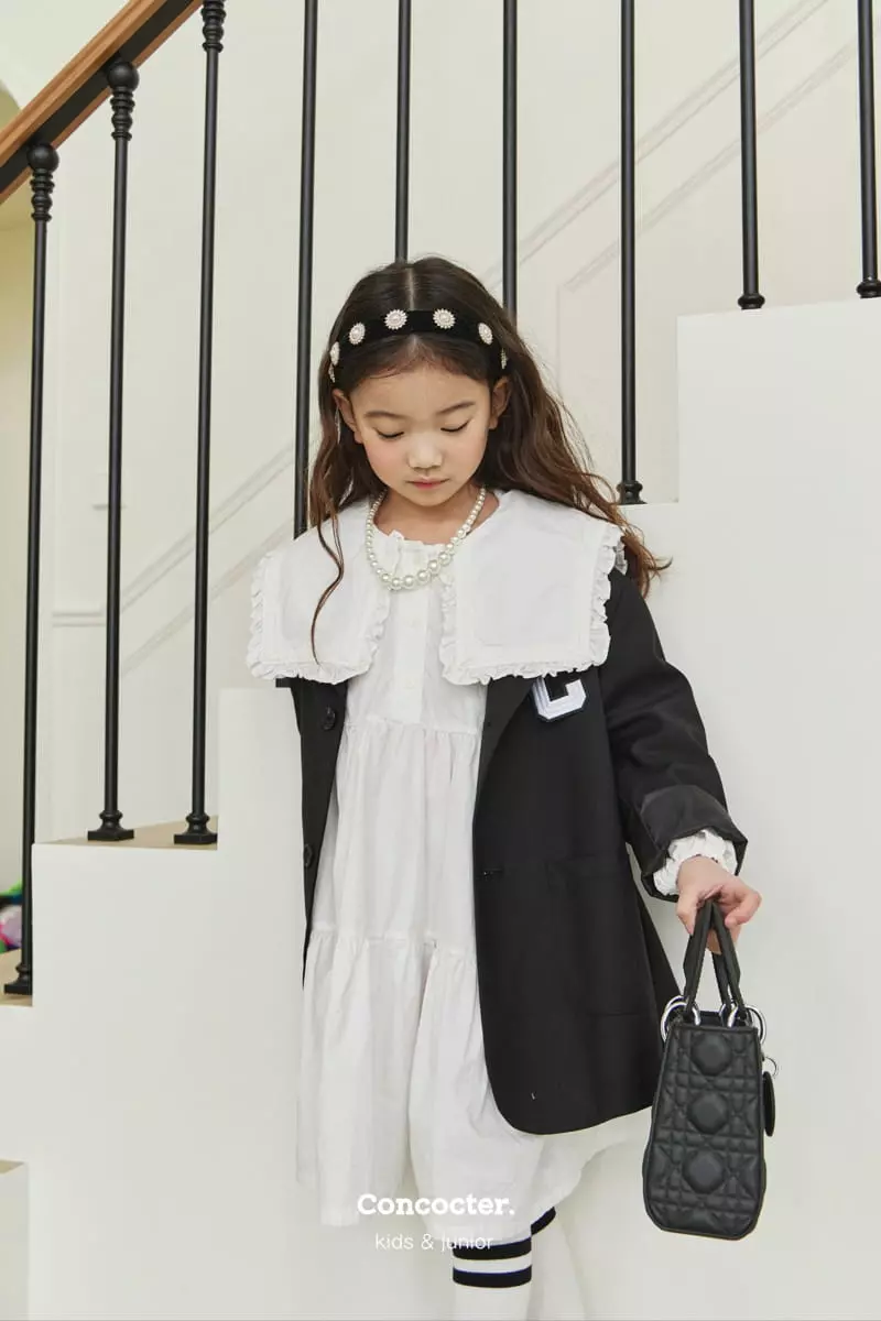 Concocter - Korean Children Fashion - #designkidswear - Cell Boxy Jacket