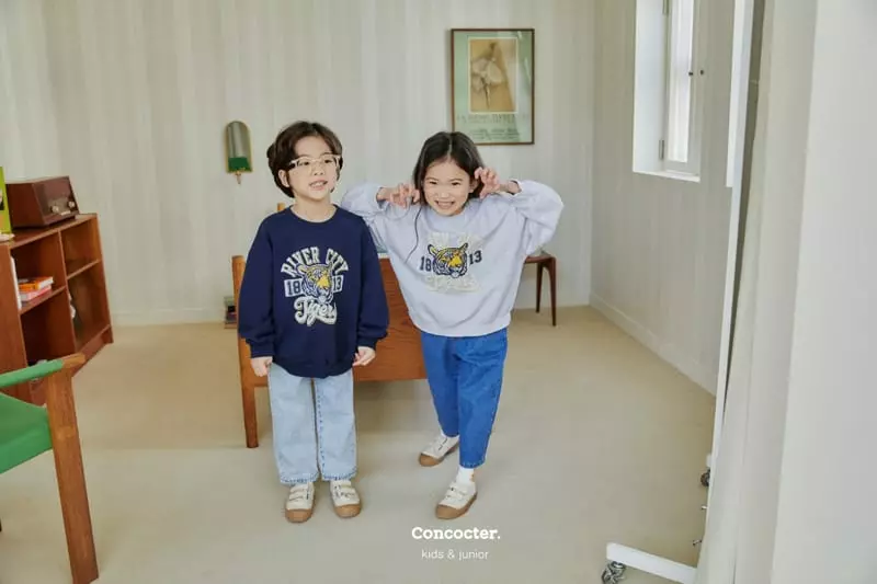Concocter - Korean Children Fashion - #discoveringself - Tiger Swearshirt - 7