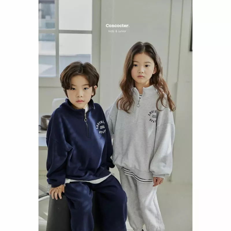 Concocter - Korean Children Fashion - #discoveringself - Louie Anorak Top Bottom Set - 7