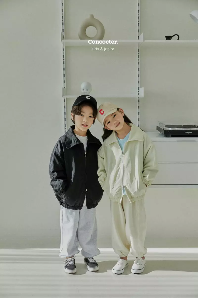 Concocter - Korean Children Fashion - #discoveringself - Two Ways Wind Breaker - 2