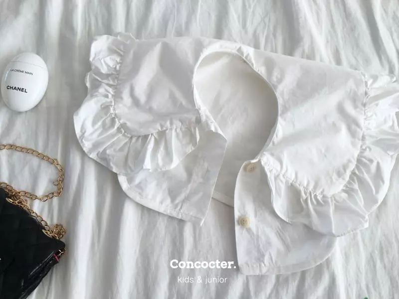 Concocter - Korean Children Fashion - #discoveringself - Frill Collar