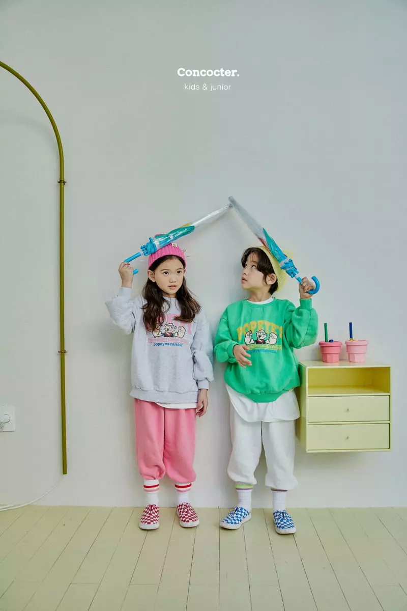 Concocter - Korean Children Fashion - #fashionkids - Bbobbai Top Bottom Set - 11
