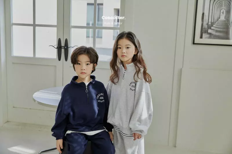 Concocter - Korean Children Fashion - #fashionkids - Louie Anorak Top Bottom Set - 8
