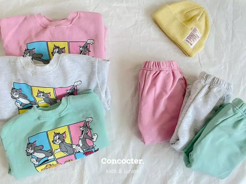 Concocter - Korean Children Fashion - #fashionkids - Cartoon Jelly Yop Bottom Set - 11