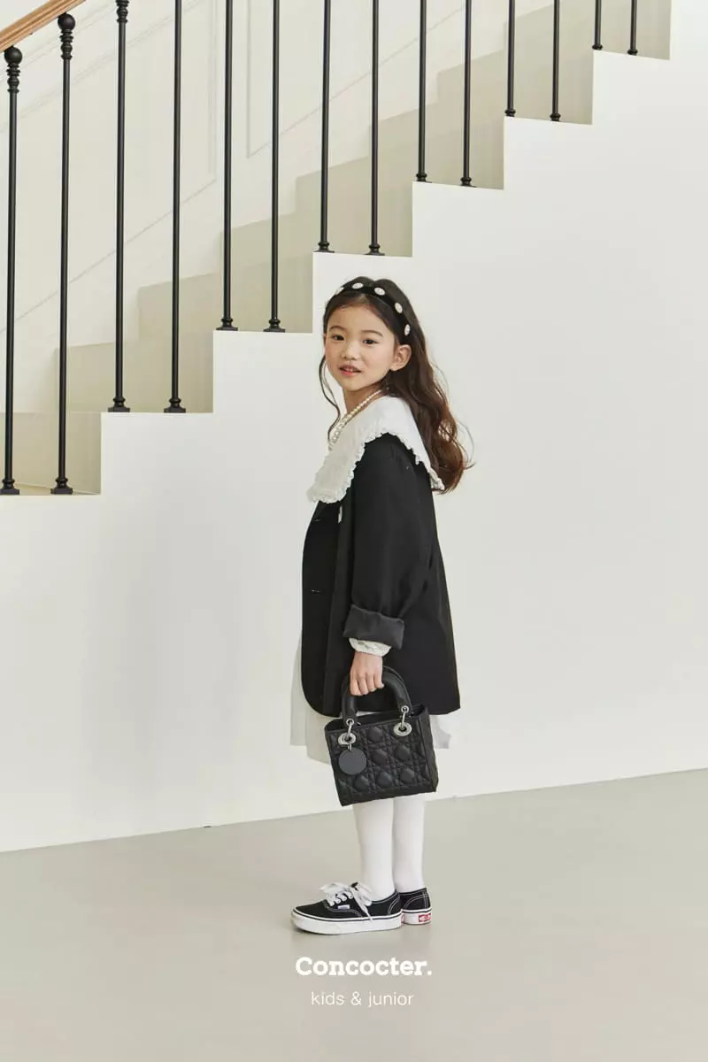 Concocter - Korean Children Fashion - #fashionkids - Cell Boxy Jacket - 3