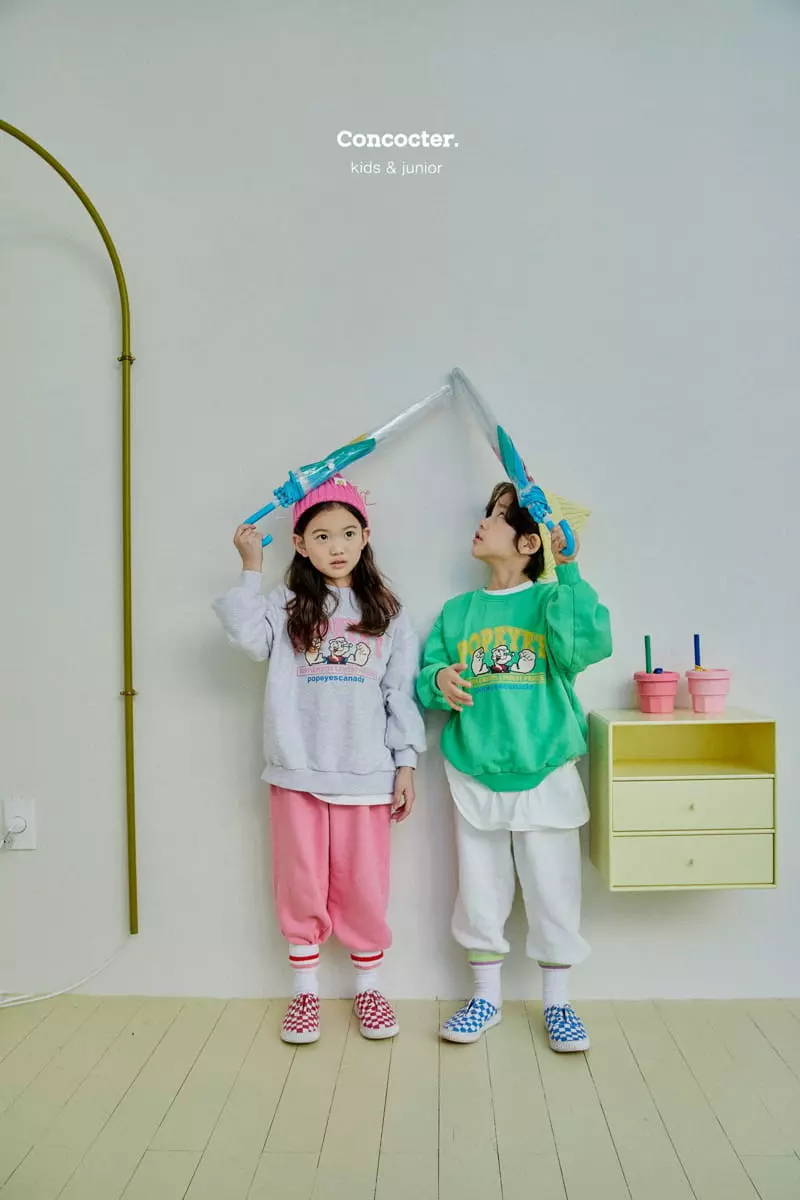 Concocter - Korean Children Fashion - #kidsshorts - Bbobbai Top Bottom Set - 12