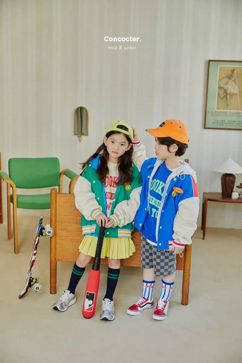 Concocter - Korean Children Fashion - #kidsshorts - Bans Check Shorts