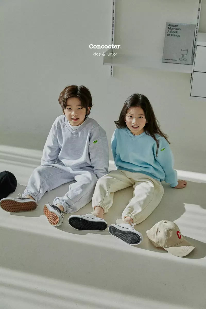 Concocter - Korean Children Fashion - #kidsshorts - Line Jogger Pants - 6