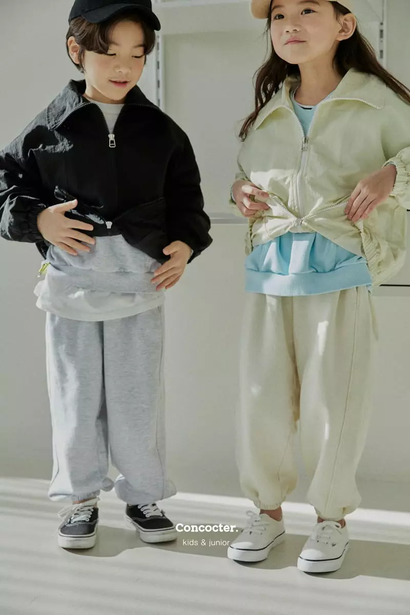 Concocter - Korean Children Fashion - #fashionkids - Two Ways Wind Breaker - 4