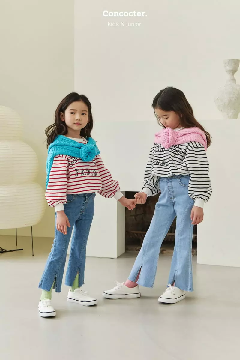 Concocter - Korean Children Fashion - #kidsshorts - Cell Sweatshirt - 2