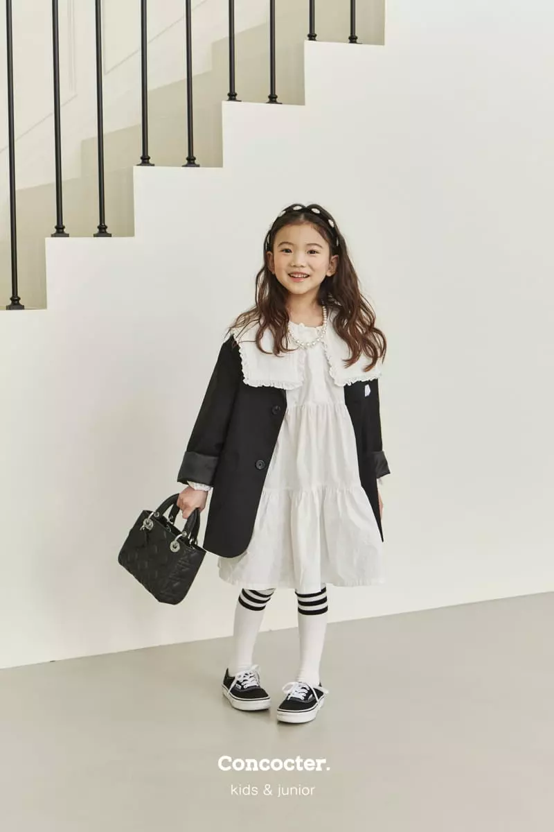 Concocter - Korean Children Fashion - #fashionkids - Cell Boxy Jacket - 4
