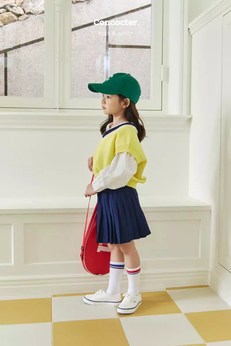 Concocter - Korean Children Fashion - #kidsstore - Candy Wrinkle Skirt - 7