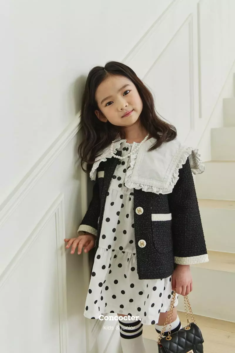 Concocter - Korean Children Fashion - #kidsstore - Coco Twid Jacket - 10