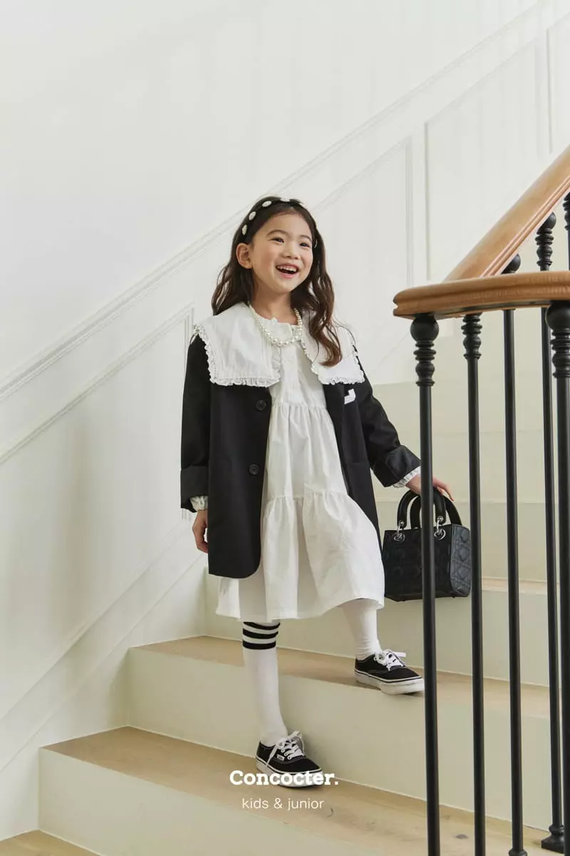 Concocter - Korean Children Fashion - #kidsstore - Cell Boxy Jacket - 5