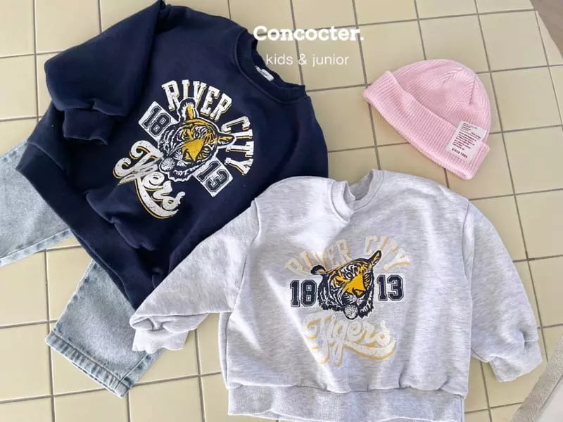 Concocter - Korean Children Fashion - #kidzfashiontrend - Tiger Swearshirt - 11