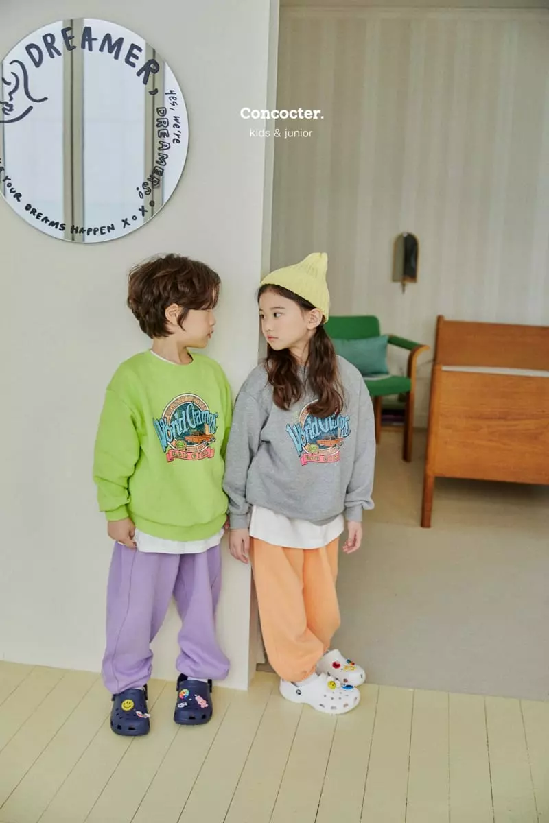 Concocter - Korean Children Fashion - #kidzfashiontrend - Vintage Car Sweatshirt - 8