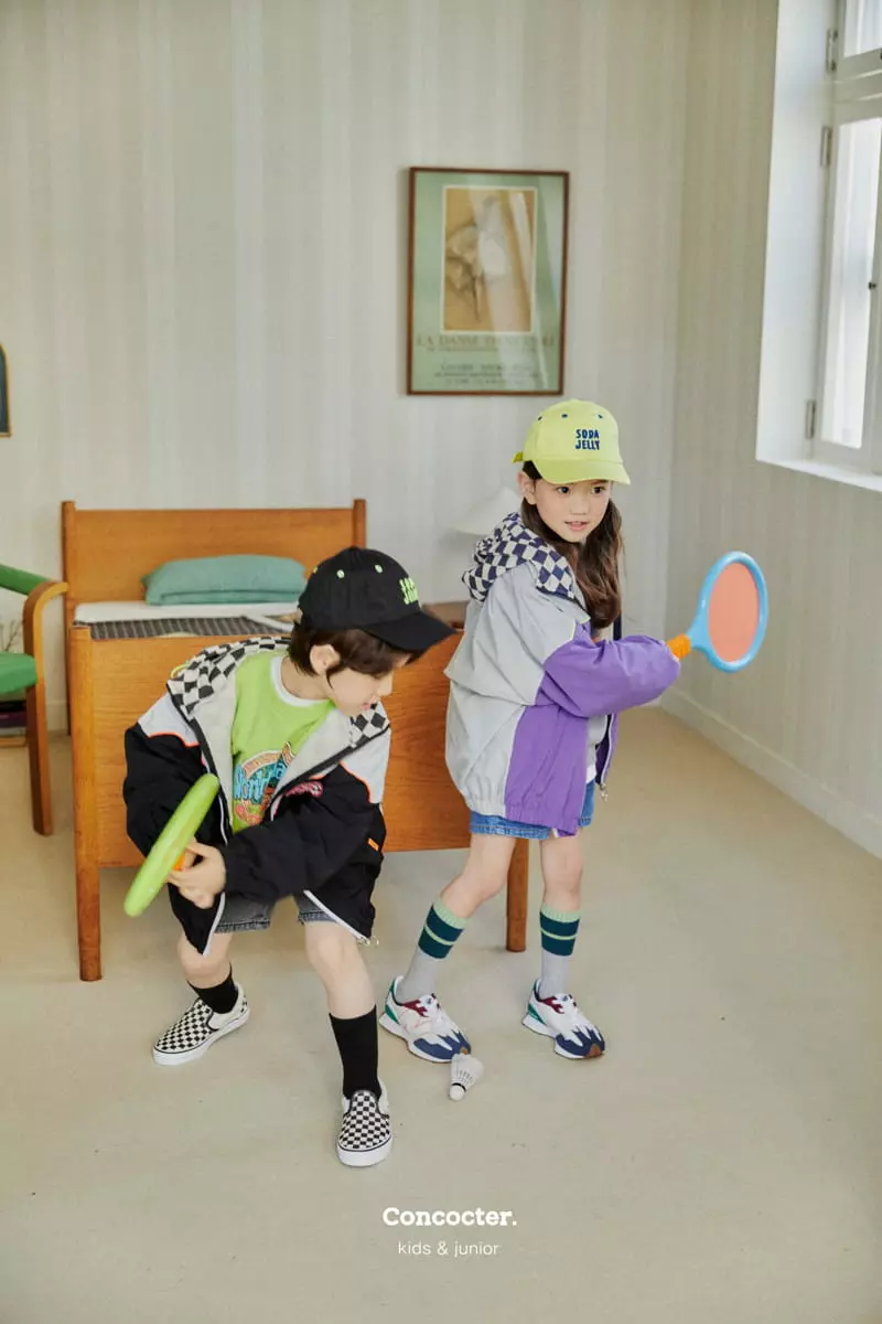 Concocter - Korean Children Fashion - #kidzfashiontrend - Wind Color Wind Breaker - 6