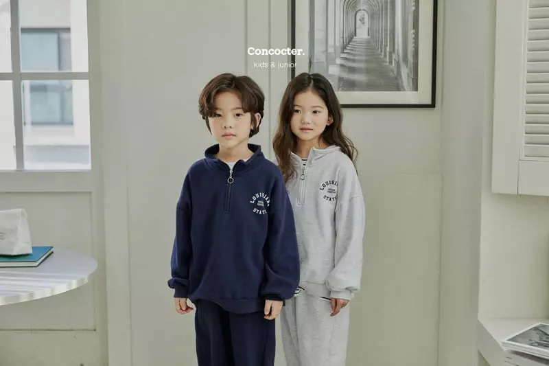 Concocter - Korean Children Fashion - #kidzfashiontrend - Louie Anorak Top Bottom Set - 11