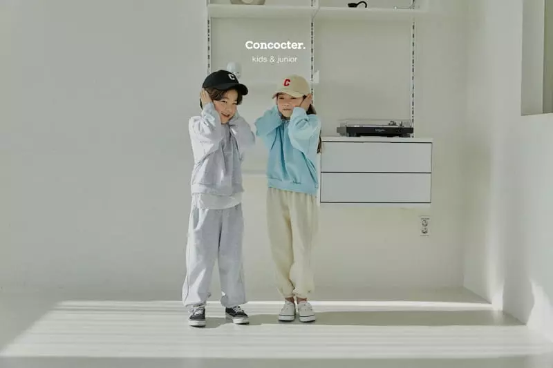 Concocter - Korean Children Fashion - #kidzfashiontrend - Line Jogger Pants - 8