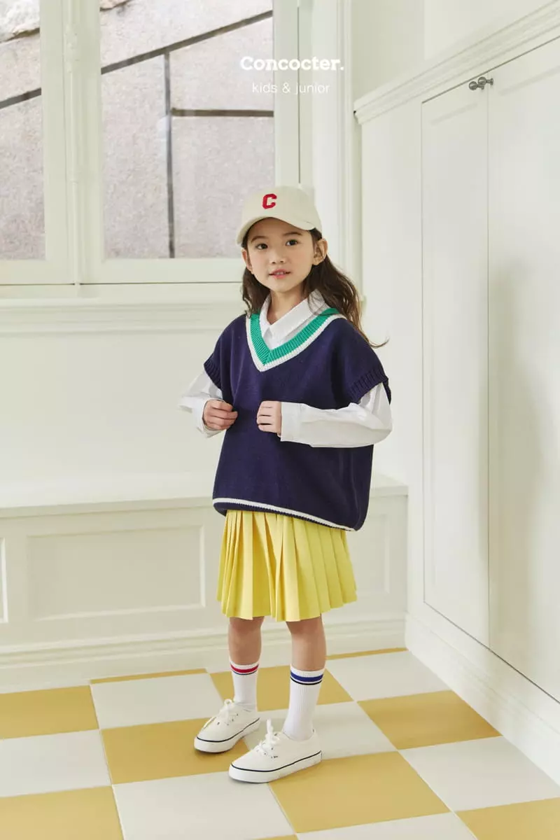 Concocter - Korean Children Fashion - #kidzfashiontrend - 80 Knit Vest - 7