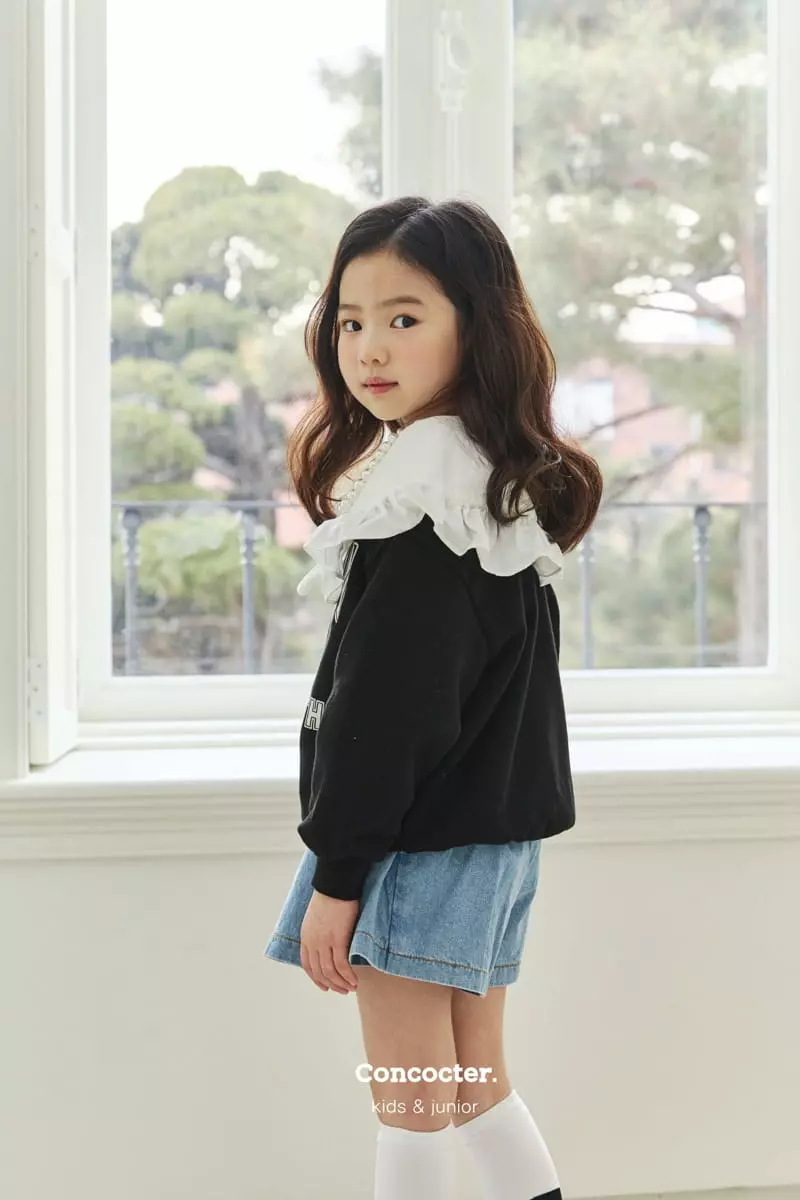 Concocter - Korean Children Fashion - #kidzfashiontrend - Frill Collar - 5
