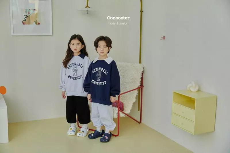 Concocter - Korean Children Fashion - #littlefashionista - Line Jogger Pants - 10
