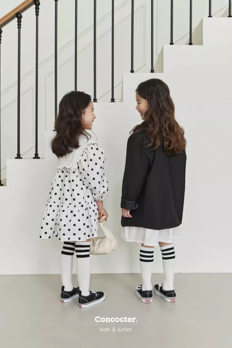 Concocter - Korean Children Fashion - #littlefashionista - Cell Boxy Jacket - 8