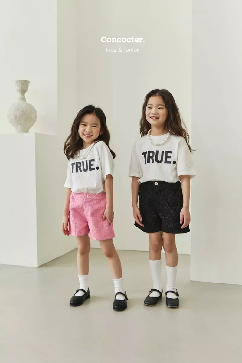 Concocter - Korean Children Fashion - #littlefashionista - Ture Short Sleeves Tee - 3