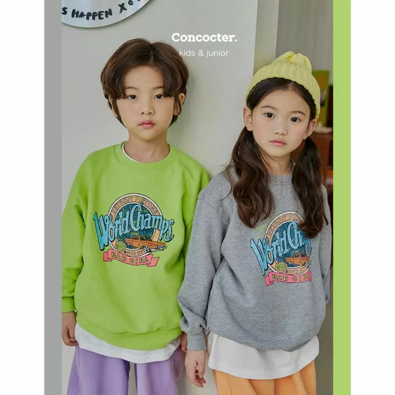 Concocter - Korean Children Fashion - #magicofchildhood - Vintage Car Sweatshirt - 11